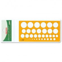 Maschera per cerchi ARDA con smusso mm. 1-35 polistirolo arancio bordo tirachina 7125 (Conf.3)