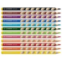 Matite colorate Stabilo EASYcolors per mancini assortiti astuccio da 12 - 331/12
