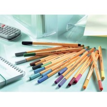 Fineliner Stabilo Point 88® 0,4 mm  blu oltremare - 88/32 (Conf.10)