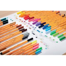 Fineliner Stabilo Point 88® 0,4 mm  blu oltremare - 88/32 (Conf.10)