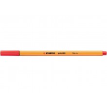 Fineliner Stabilo Point 88® 0,4 mm  rosso - 88/40 (Conf.10)
