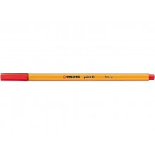 Fineliner Stabilo Point 88® 0,4 mm  rosso - 88/40 (Conf.10)