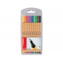 Fineliner Stabilo Point 88 assortiti  astuccio da 10 - 8810