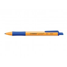 Penna a sfera a scatto Stabilo Pointball  0,5 mm blu 6030/41 (Conf.10)