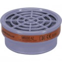 Kit di 2 filtri A2 per semi-maschere M6200 e M6400 Jupiter grigio - M6000EA2R