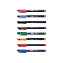 Penna Stabilo OHPen universal Superfine (S) 0,4 mm nero 841/46 (Conf.10)