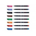 Penna Stabilo OHPen universal Superfine (S) 0,4 mm nero 841/46 (Conf.10)