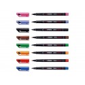Penna Stabilo OHPen universal Fine (F) 0,7 mm rosso 842/40 (Conf.10)
