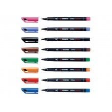 Penna Stabilo OHPen universal Medio (M) 1 mm verde 843/36 (Conf.10)