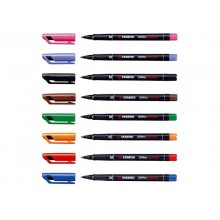Penna Stabilo OHPen universal Medio (M) 1 mm verde 843/36 (Conf.10)