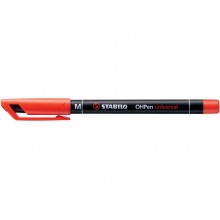 Penna Stabilo OHPen universal Medio (M) 1 mm rosso 843/40 (Conf.10)