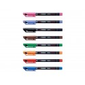 Penna Stabilo OHPen universal Medio (M) 1 mm blu 843/41 (Conf.10)