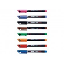 Penna Stabilo OHPen universal Medio (M) 1 mm blu 843/41 (Conf.10)
