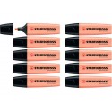 Evidenziatore Stabilo Boss Original Pastel 2-5 mm rosa pesca 70/126 (Conf.10)