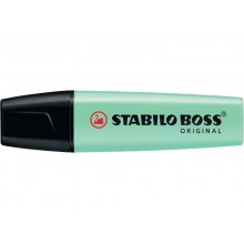 Evidenziatore Stabilo Boss Original Pastel 2-5 mm verde menta 70/116 (Conf.10)