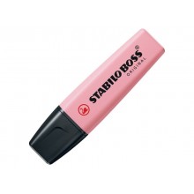 Evidenziatore Stabilo Boss Original Pastel 2-5 mm rosa antico 70/129 (Conf.10)