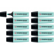Evidenziatore Stabilo Boss Original Pastel 2-5 mm carta da zucchero 70/113 (Conf.10)