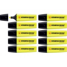 Evidenziatore Stabilo Boss Original 2-5 mm giallo 70/24 (Conf.10)