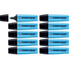 Evidenziatore Stabilo Boss Original 2-5 mm blu 70/31 (Conf.10)