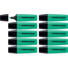 Evidenziatore Stabilo Boss Original 2-5 mm turchese 70/51 (Conf.10)