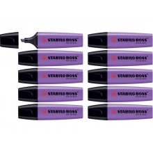 Evidenziatore Stabilo Boss Original 2-5 mm lavanda 70/55 (Conf.10)