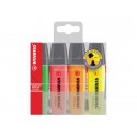 Evidenziatori Stabilo Boss Original 2-5 mm assortiti astuccio da 4 - 70/4