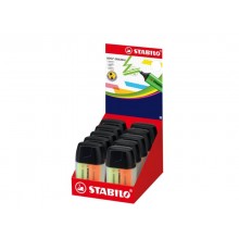 Evidenziatori Stabilo Boss Original Bicchiere  2-5 mm assortiti Contenitore in plastica da 4 - 7004-3