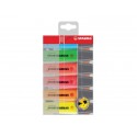Evidenziatori Stabilo Boss Original 2-5 mm assortiti conf. 6 pezzi - 70/6