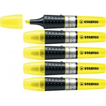 Evidenziatore Stabilo Luminator 2-5 mm giallo 71/24 (Conf.5)