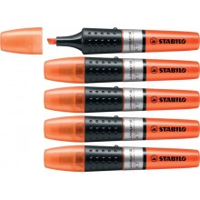 Evidenziatore Stabilo Luminator 2-5 mm arancione 71/54 (Conf.5)