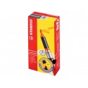 Evidenziatore Stabilo Navigator 1-4 mm verde 545/33 (Conf.10)