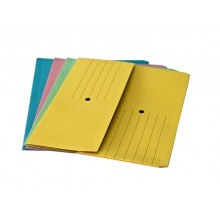 Cartelline con tasca 4Mat A4 in carta woodstock 225 g/m² dorso 3 cm verde conf. da 10 pezzi - 3240 02