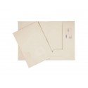 Cartelline a 2 lembi 4Mat A4 in bindakote 250 g/m² con alloggio biglietti da visita  cf. da 10 pz - 3740