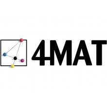 Cartelline a 2 lembi 4Mat A4 bindakote bindakote 250 g/m² c/alloggio biglietti visita e penna  cf. 10 pz - 3745