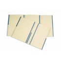 Cartelline a 2 lembi 4Pro A4 in carta schedografica 270 g/m² dorso 3 cm blu conf. da 20 pezzi - 7015 01