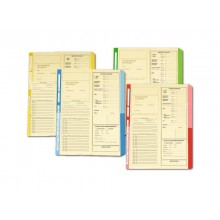 Cartelline a 2 lembi 4Pro dichiarazione dei redditi A4 cellulosa 225 g/m² dorso 2 cm rosso conf. da 50 pezzi - 4175 04