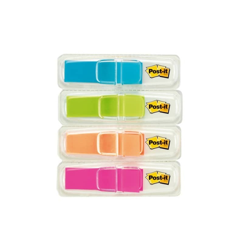 Segnapagina removibili Post-it® Index Mini con dispenser limone, viola,  rosa, turchese 4 conf. da 35 - 683-4ABXEU