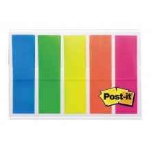 Segnapagina removibili Post-it® Index Mini full color con dispenser fluo assortiti  conf. da 100 - 683-HF5EU