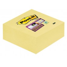 Foglietti riposizionabili Post-it® Cubo Super Sticky Notes 76x76 mm 270 ff Giallo Canary™  2028-SSCY-EU