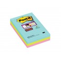 Foglietti Post-it® Super Sticky XXL Cosmic a righe assortiti conf. 3 blocchetti da 90 ff - 4690-SS3 COS