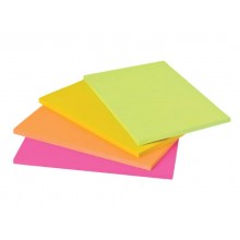 Foglietti riposizionabili Post-it® Super Sticky Meeting Notes Large assortiti conf. 4 blocchetti da 45 ff - 6845-SS EU