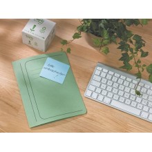 Foglietti Post-it® Notes Giallo Canary™ 76x76 mm carta riciclata Torre da 16 blocchetti da 100 ff - 654-1T