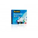 Nastro adesivo Scotch® Magic™ 811 removibile 19 mm x 33 m trasparente 811