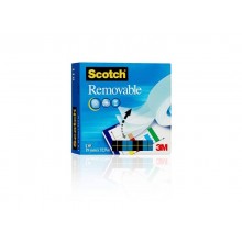 Nastro adesivo Scotch® Magic™ 811 removibile 19 mm x 33 m trasparente 811
