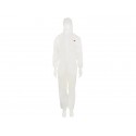 Tuta da lavoro di protezione 3M colore bianco con pannello posteriore verde bianco-verde M - 4520 M
