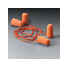Tappi auricolari di protezione 3M 1100 37 dB senza cordoncino arancione conf. da 200 paia - 1100