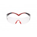 Occhiali di protezione 3M SecureFit™ 400 rosso/grigio SF401SGAF-RED