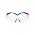 Occhiali di protezione 3M blu/grigio  SF401SGAF-BLU
