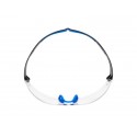 Occhiali di protezione 3M blu/grigio  SF401SGAF-BLU