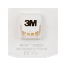 Respiratore monouso 3M Aura™ FFP2 con valvola Conf. 10 pezzi - 7100140882